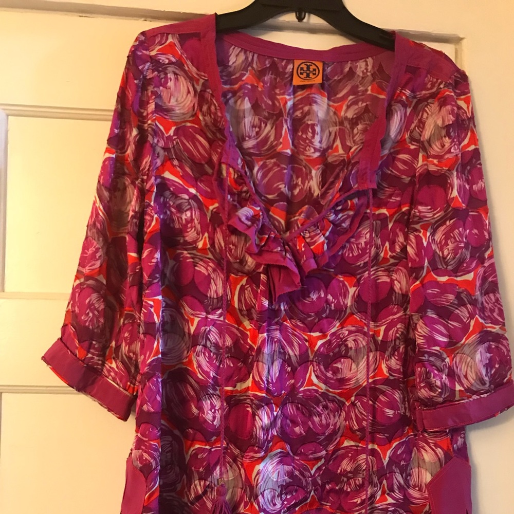 Silky tunic